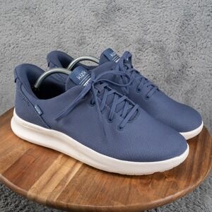 Kizik Madrid 2 Indigo Blue Slip On Shoes Mens Size 10.5 Wide EUC